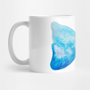 blue watercolor butterfly Mug